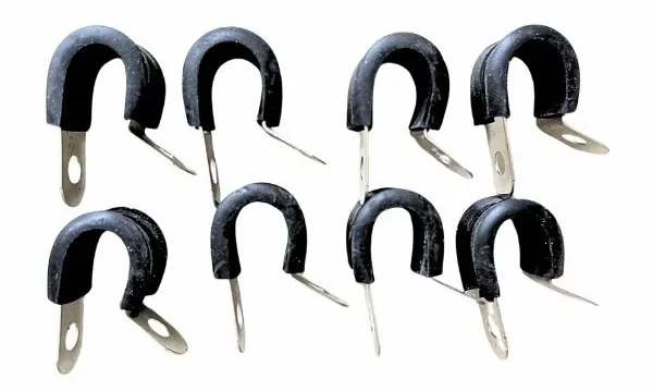 Kẹp Ống Phun Sương Phủ Cao Su EPDM