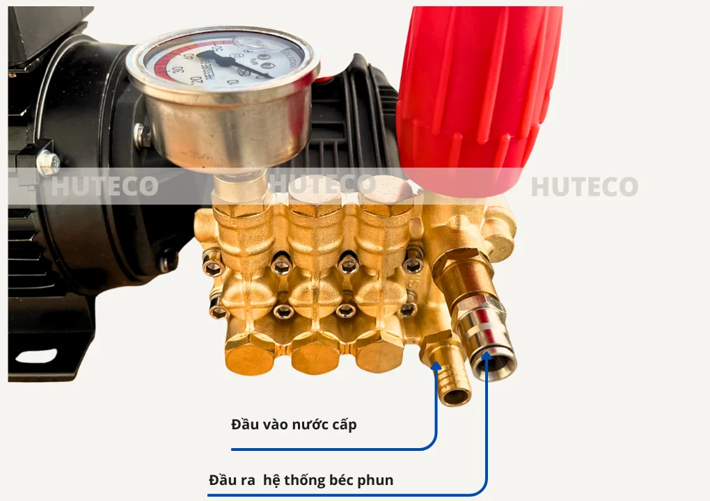 Máy Bơm Phun Sương Cao Áp HP-1100 max 100 béc