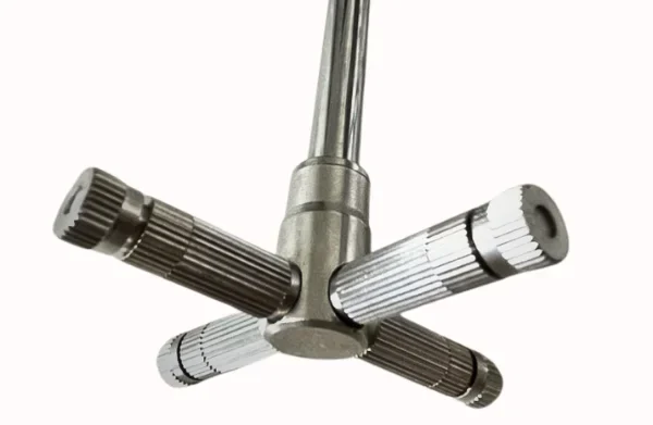 Đầu nối phun sương nhanh inox 4 hướng