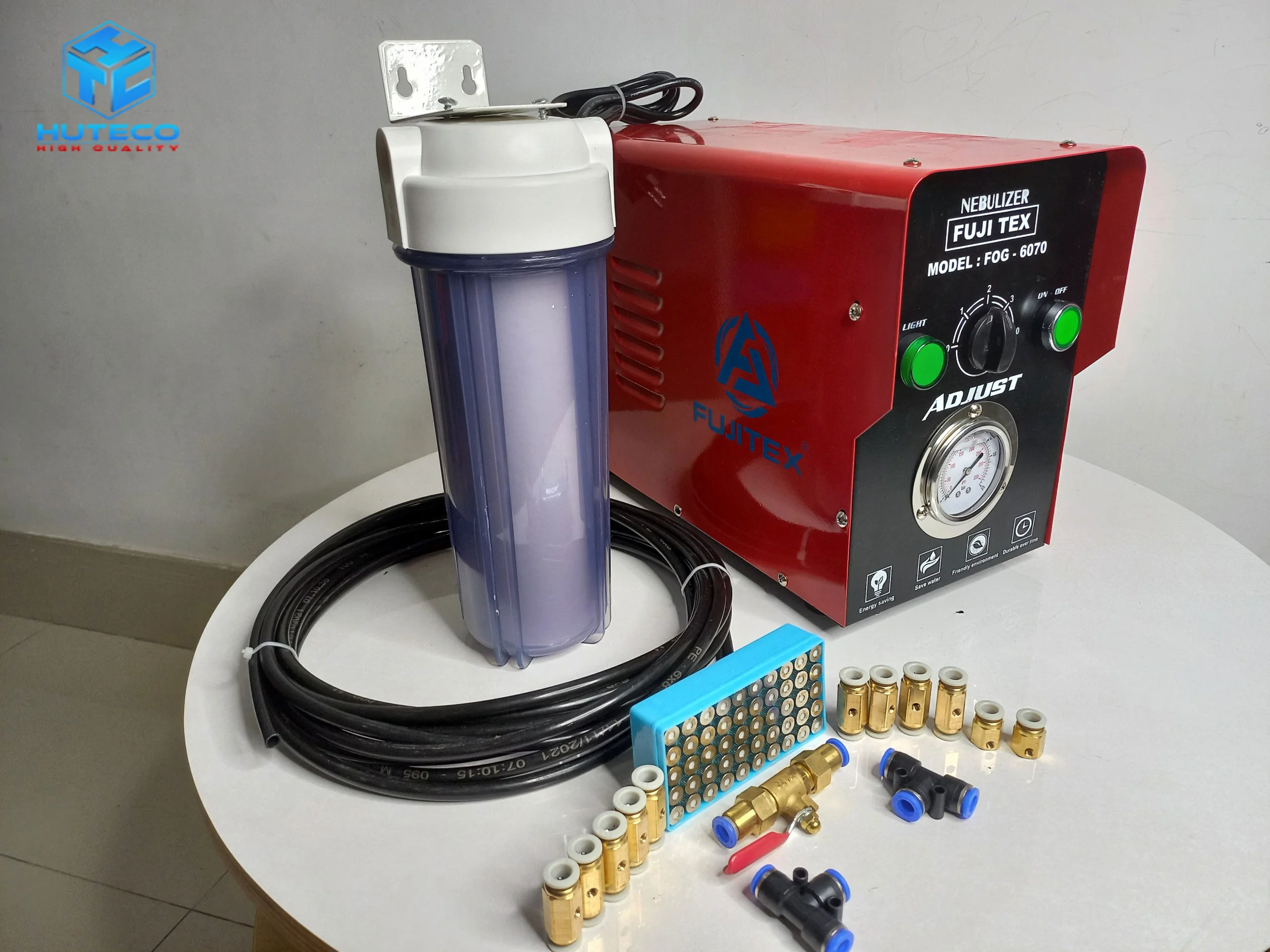 Trọn bộ máy phun sương FUJITEX FOG-6070 làm mát