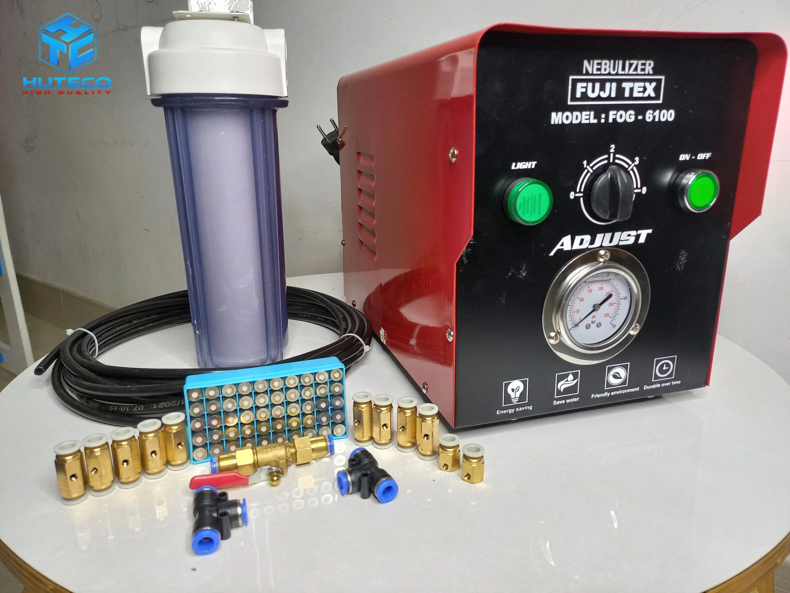 Trọn bộ máy phun sương FUJITEX FOG-6070 làm mát