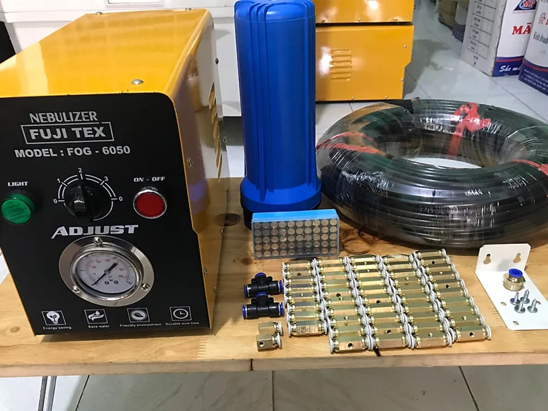 Trọn Bộ Máy Phun Sương Fujitex FOG-6050