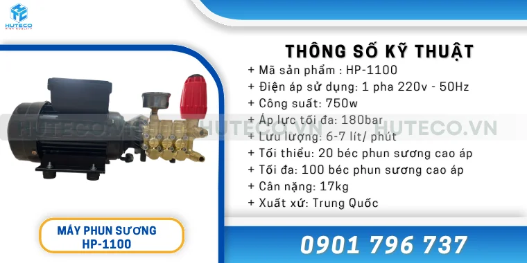 Máy phun sương cao áp HP-270