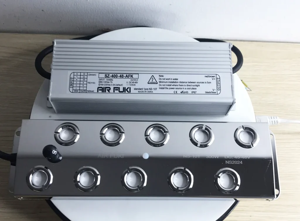 Trọn Bộ Phun Sương Siêu Âm SZ-10T-B 4 Trọn bộ phun sương siêu âm SZ-10T-B