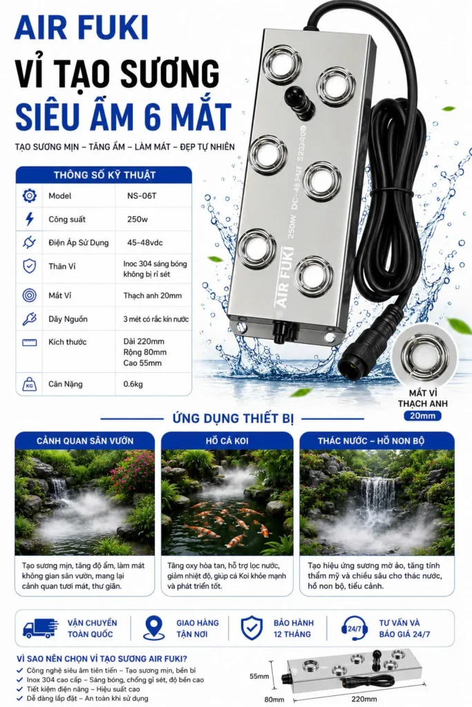 MÁY TẠO SƯƠNG NHÂN TẠO 1
