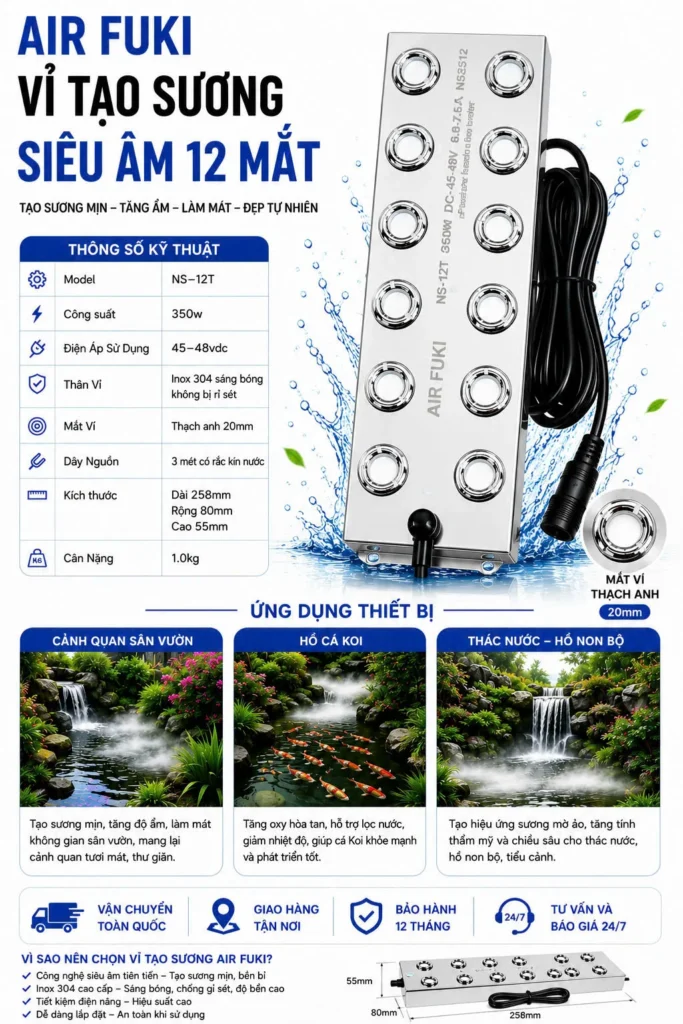 MÁY TẠO SƯƠNG NHÂN TẠO 3